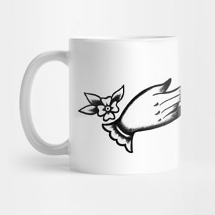 Victorian Hand Tattoo Mug